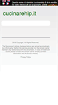 Mobile Screenshot of cucinarehip.it